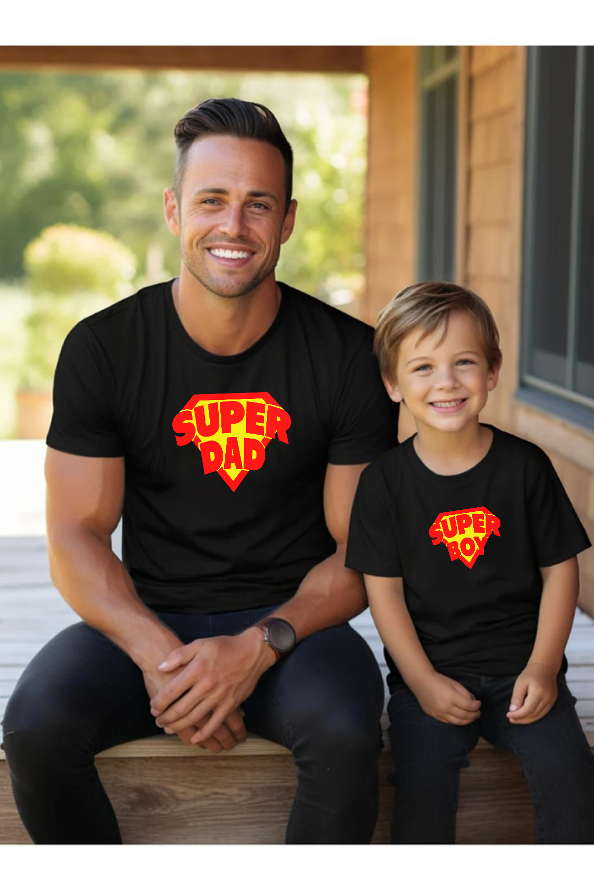 Super Dad Boy Baba Oğul Kız (TEK ÜRÜN FİYATIDIR KOMBİN YAPMAK İÇİN EN AZ 2 ADET SEPETE EKLEYİNİZ)