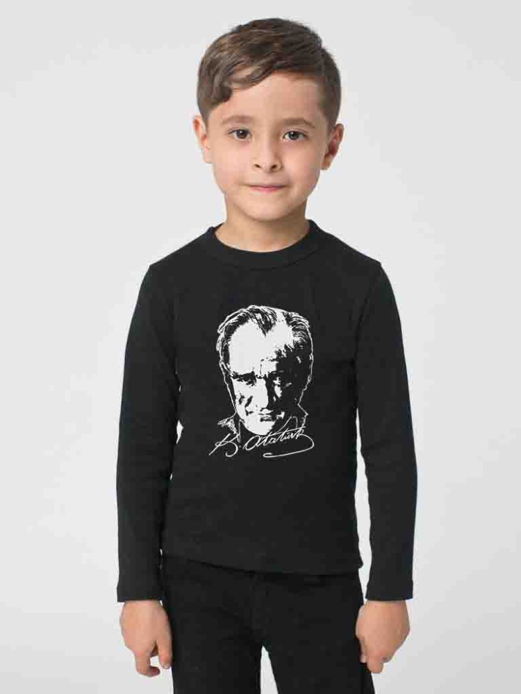 Tshirthane Atatürk Süliet Çocuk Tişört Erkek Tshirt