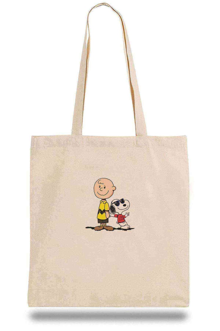 Bez Çanta Charlie Brown And Snoopy By Snoopy