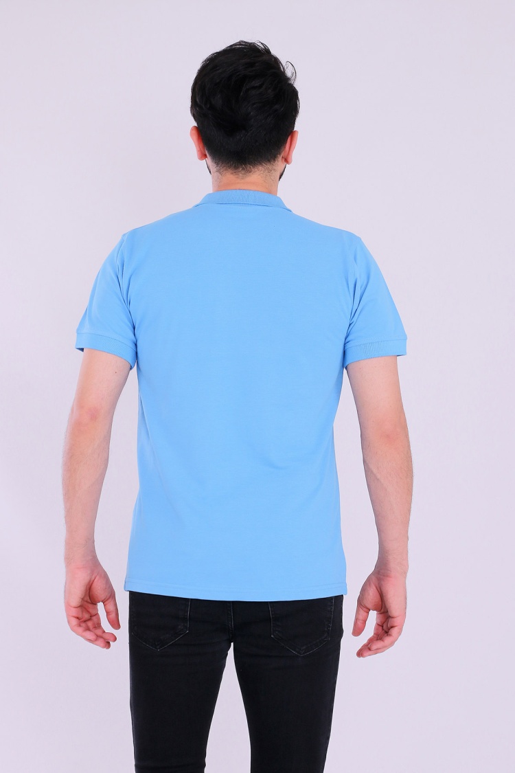 Mavi Basic Polo Yaka Erkek Tshirt