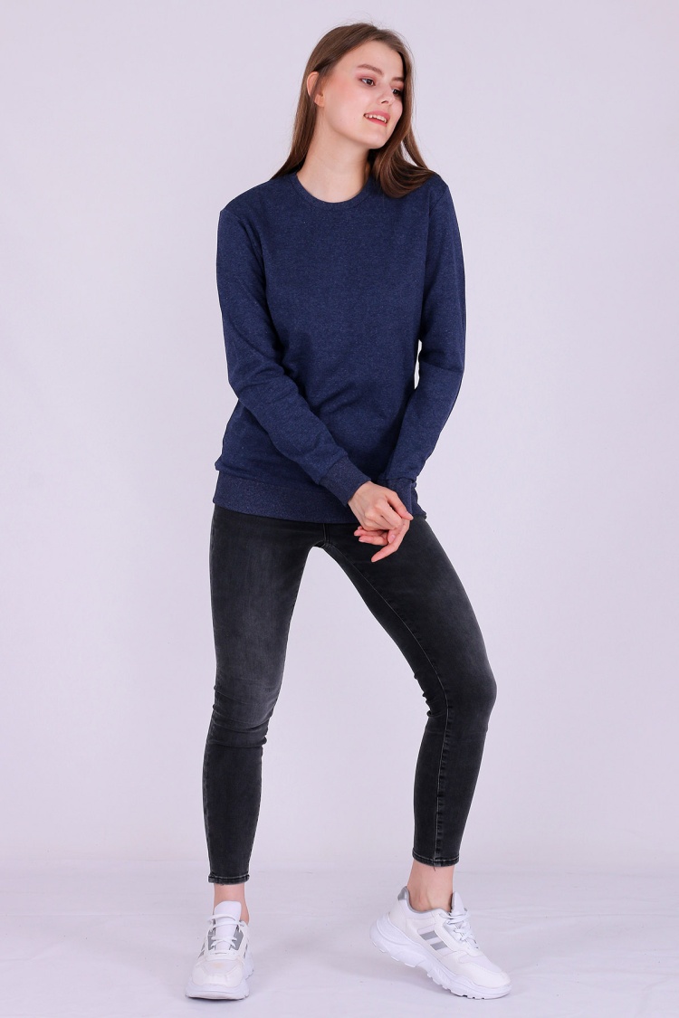 İndigo Basic Kadın 2 iplik Sweatshirt