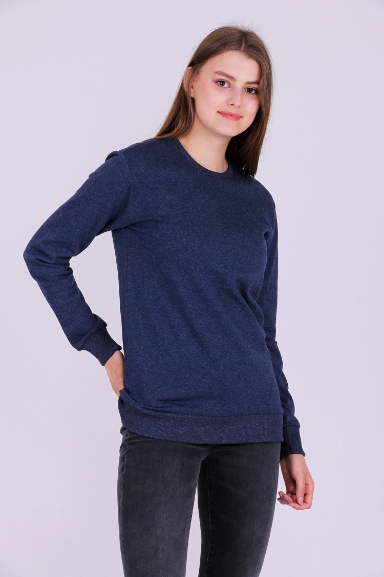 İndigo Basic Kadın 2 iplik Sweatshirt