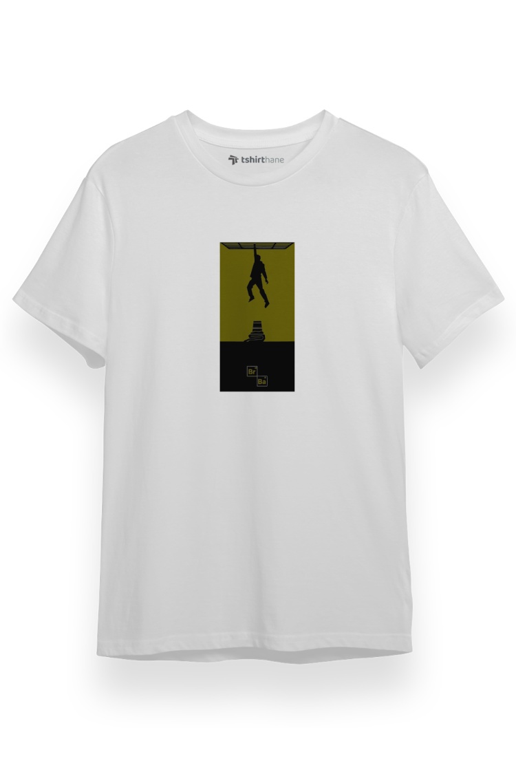 Breaking Bad Jesse Yellow Room Beyaz Kısa kol Erkek Tshirt