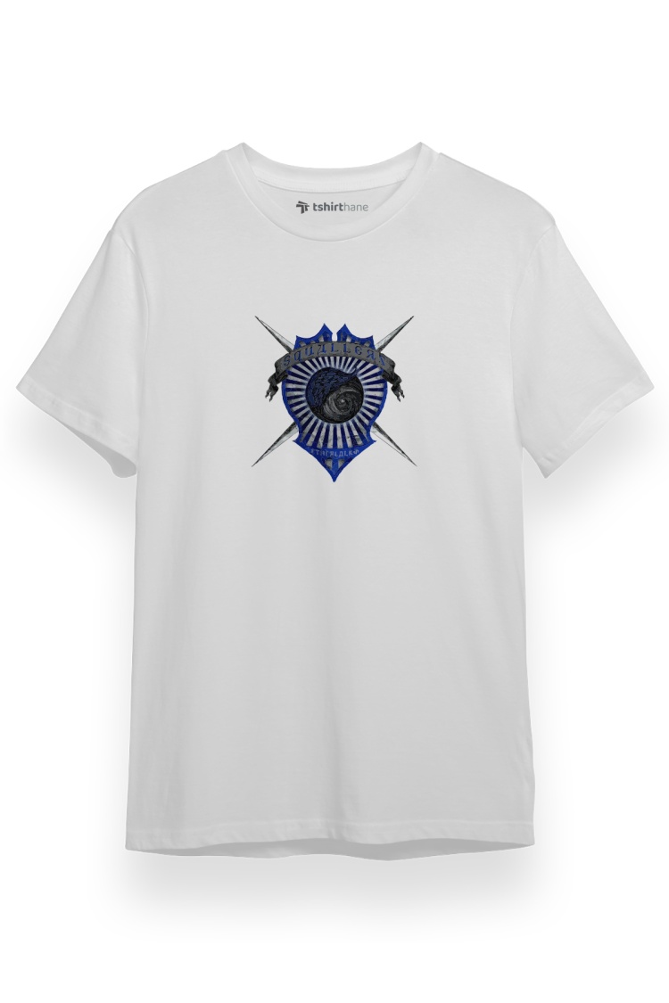 Shadow And Bone Squaller Beyaz Kısa kol Erkek Tshirt