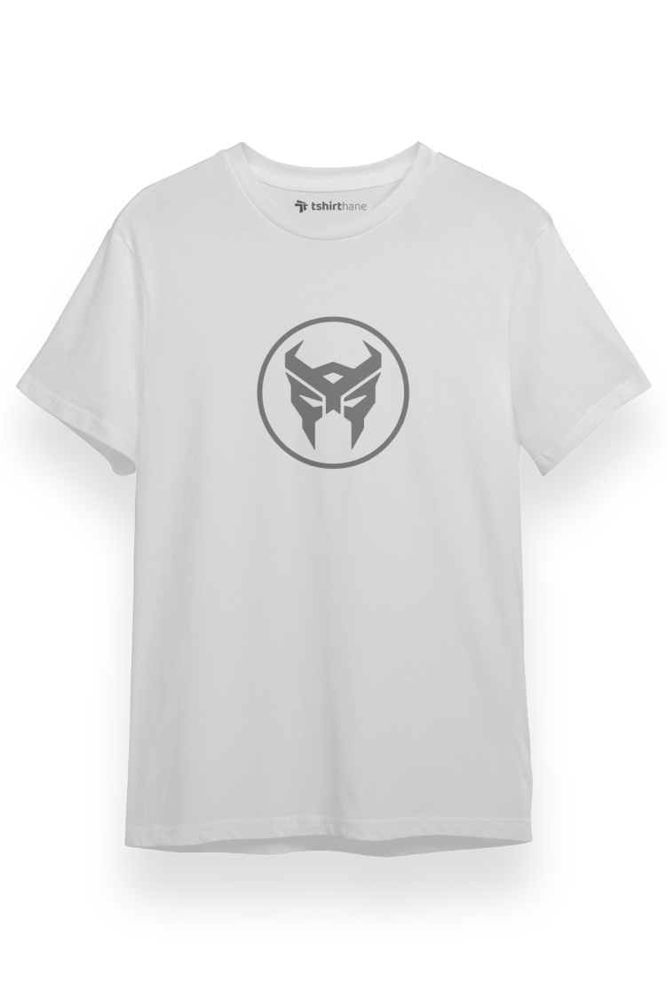 Transformers Terrorcon Icon Beyaz Kısa kol Erkek Tshirt