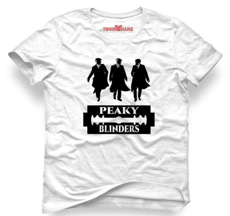 Tshirthane Peaky Blinders Tommy Shelby jilet Tişört Erkek Tshirt