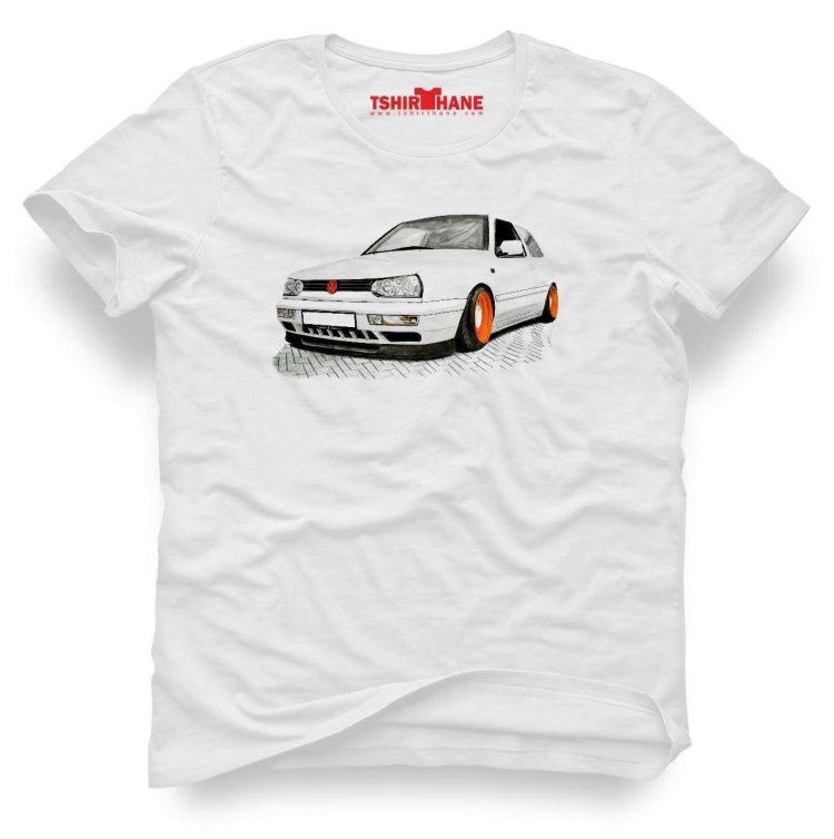 Tshirthane Volkswagen mk3 Golf Tişört Erkek Tshirt