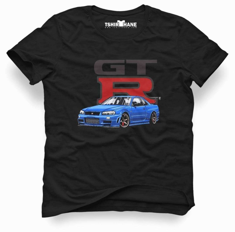 Tshirthane Nissan gtr Tişört Erkek Tshirt