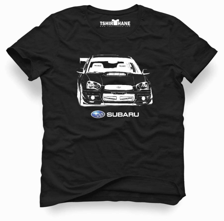 Tshirthane Subaru impreza Tişört Erkek Tshirt