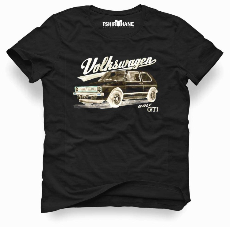 Tshirthane vw volkswagen golf gti Tişört Erkek Tshirt