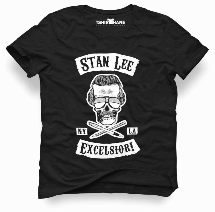 Tshirthane marvel stan lee excelsion Tişört Erkek Tshirt