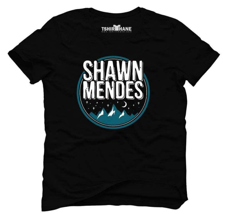 Tshirthane Shawn Mendes Mountain Tişört Erkek Tshirt