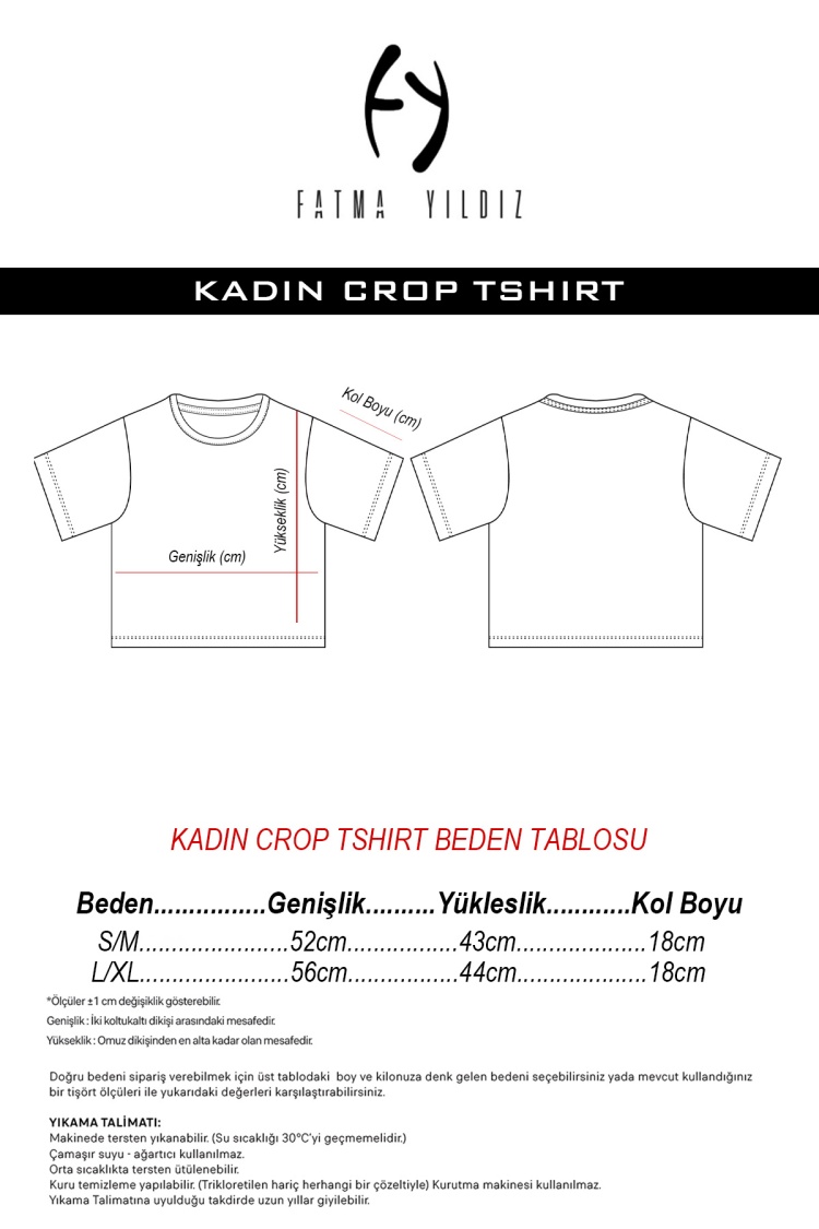 100 Per Cent That Witch Bej Kadın Crop Tshirt