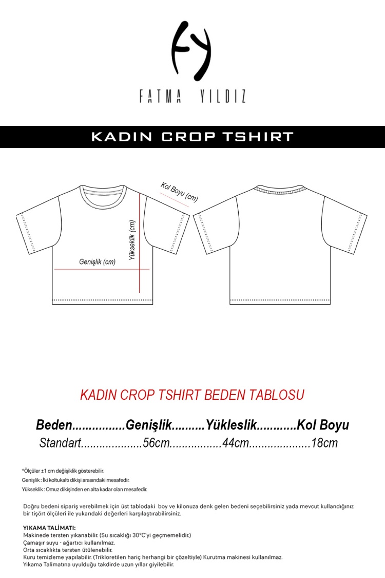 100 Per Cent That Witch Beyaz Kadın Crop Tshirt