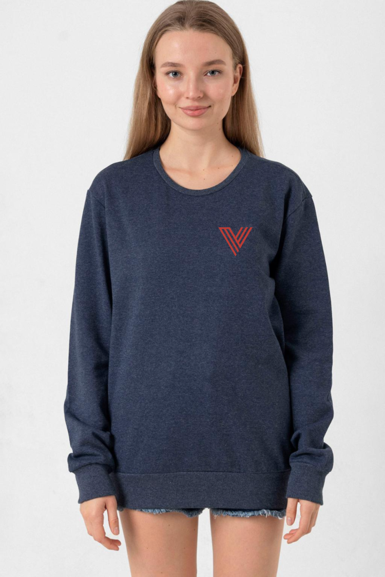 Call Of Duty Vanguard Logo İndigo Kadın 2ip Sweatshirt