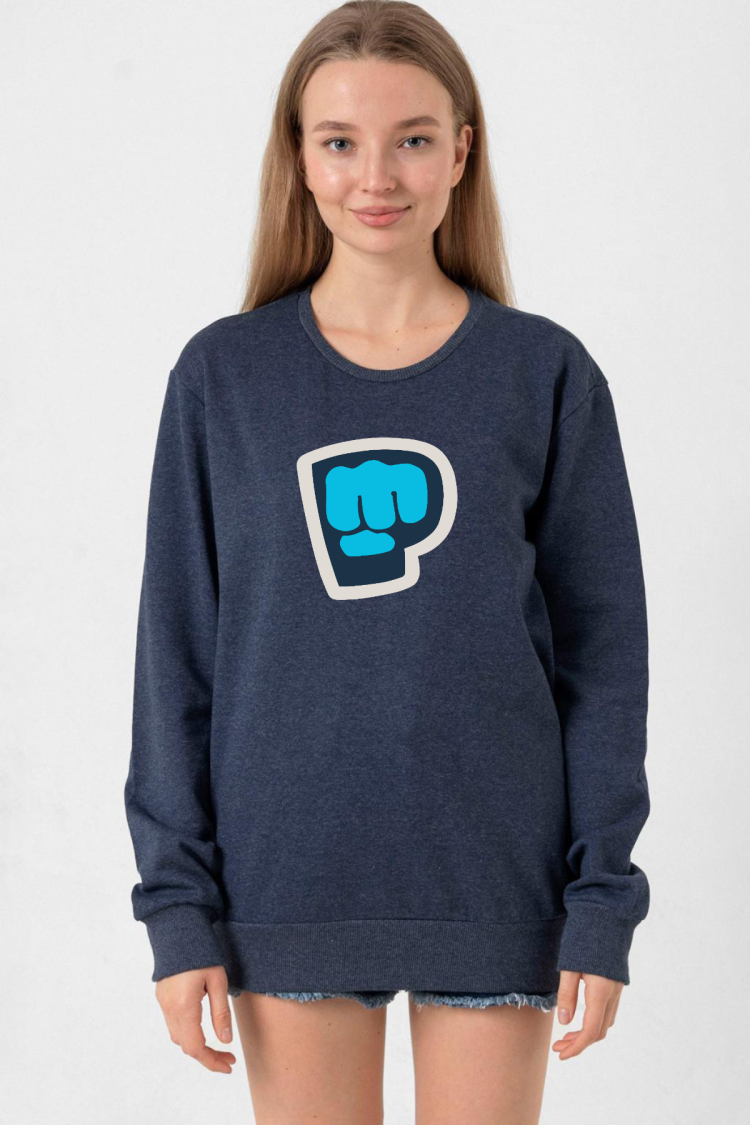 PiewDiePie Active İndigo Kadın 2ip Sweatshirt