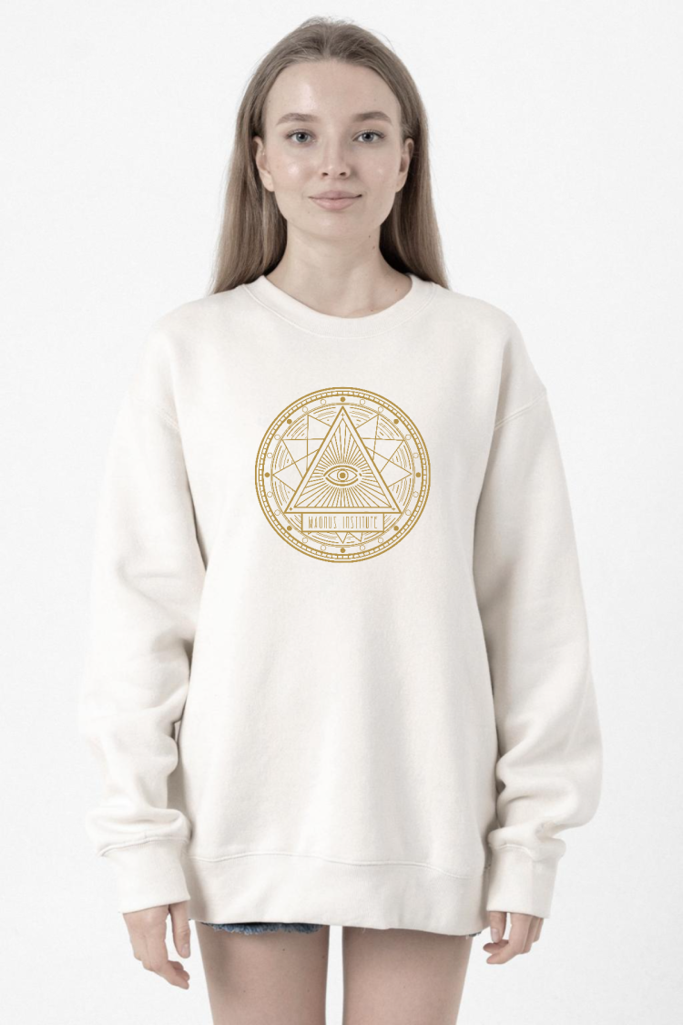 3 Body Problem Magnus Institute Beyaz Kadın 2ip Sweatshirt