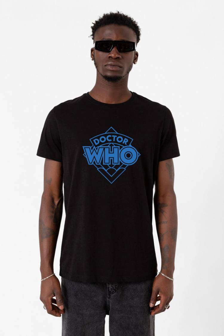 Doctor Who New Siyah Erkek Tshirt