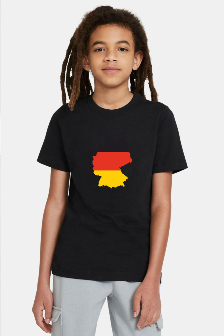 Euro 24 Germany Siyah Çocuk Tshirt