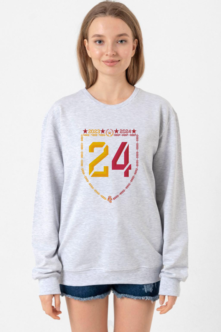 24 Şampiyonluk Grimelanj Kadın 2ip Sweatshirt