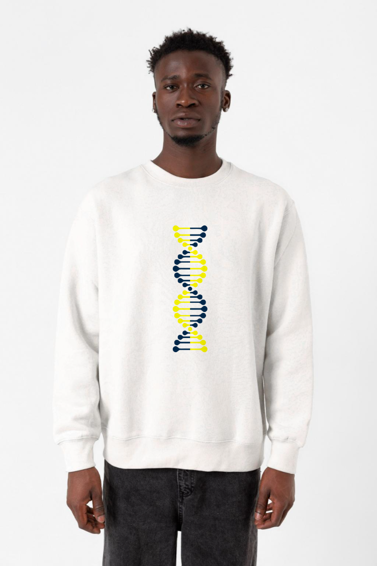 Sarı Lacivert Dna Beyaz Erkek 2ip Sweatshirt