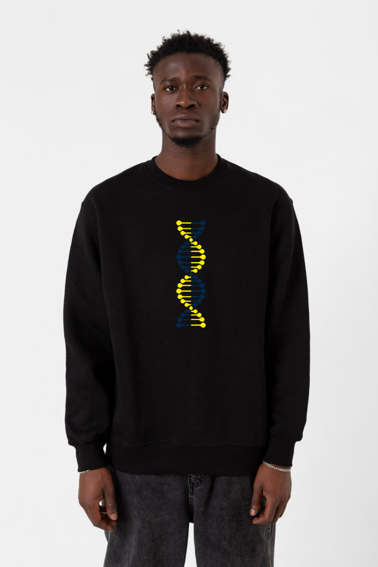 Sarı Lacivert Dna Siyah Erkek 2ip Sweatshirt