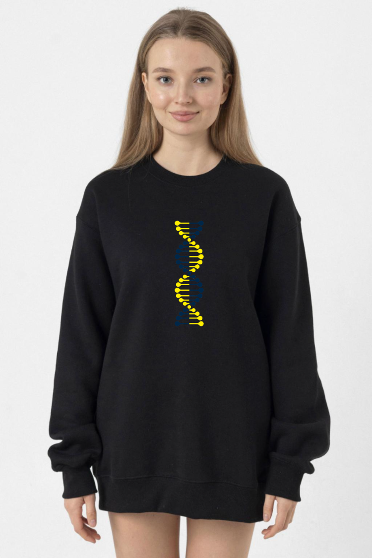 Sarı Lacivert Dna Siyah Kadın 2ip Sweatshirt