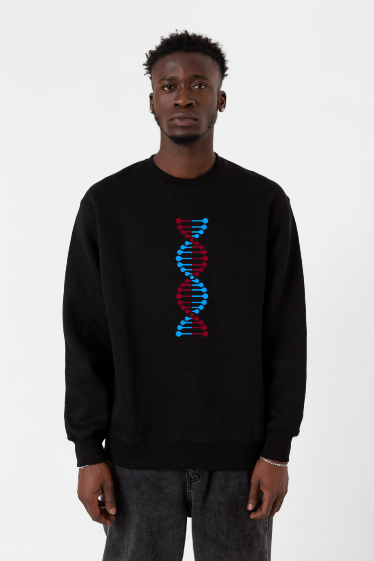 Bordo Mavi Dna Siyah Erkek 2ip Sweatshirt