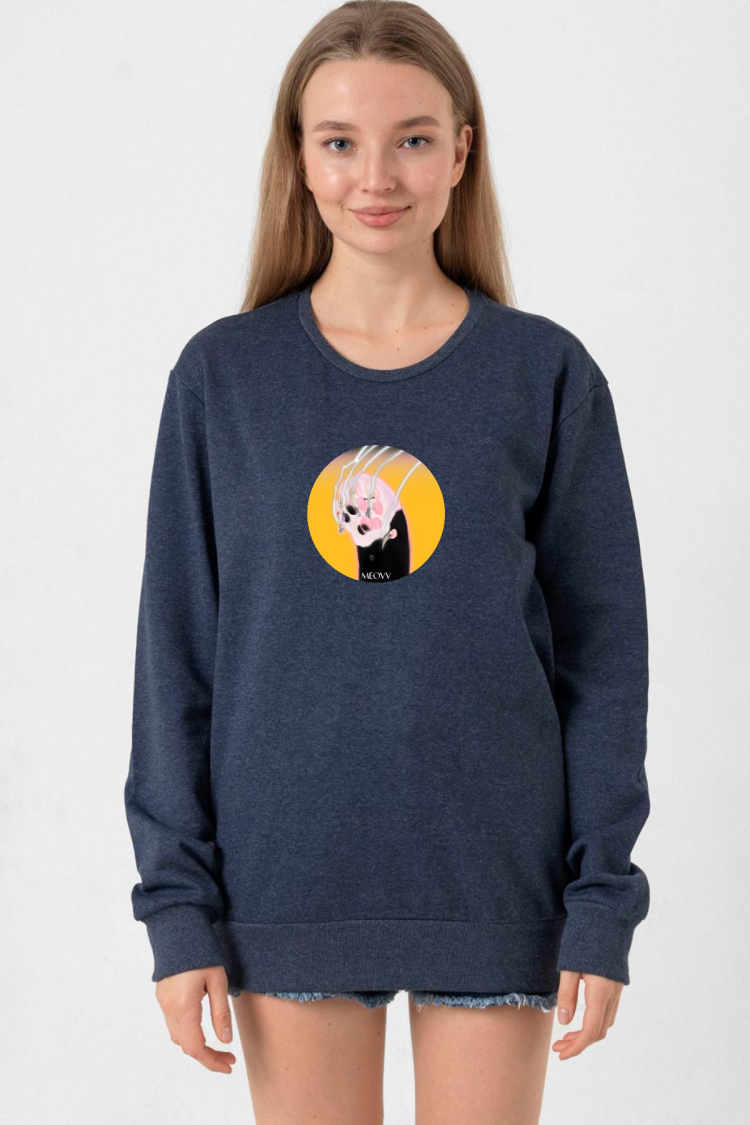 Meovv Meow İndigo Kadın 2ip Sweatshirt