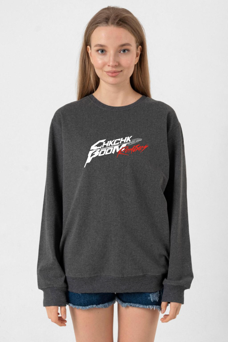 Stray Kids Chk Chk Boom Füme Kadın 2ip Sweatshirt