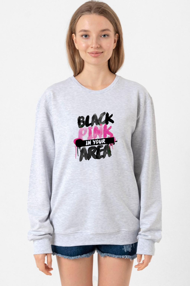 Black Pink In Your Area Grimelanj Kadın 2ip Sweatshirt