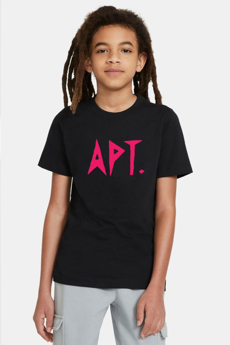 Blackpink Apt Siyah Çocuk Tshirt