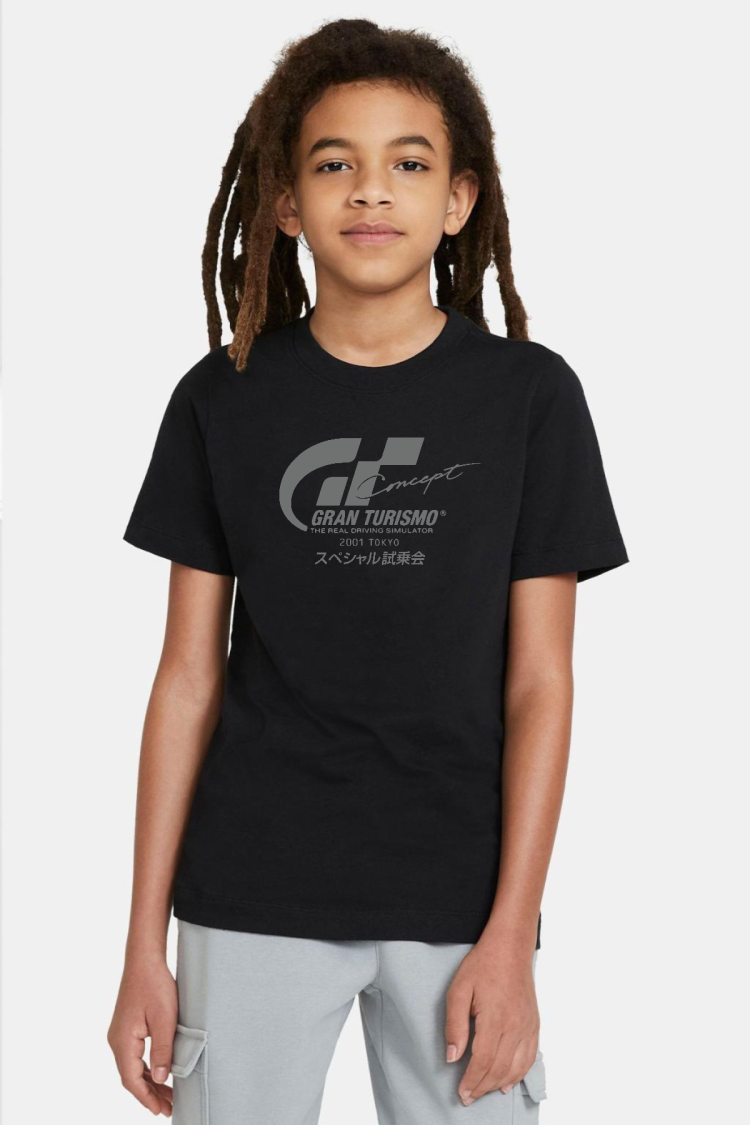 Gran Turismo Concept Siyah Çocuk Tshirt