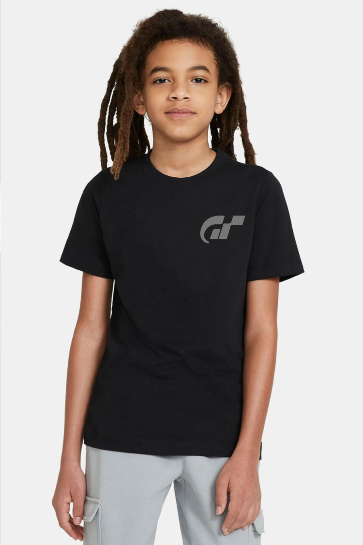 Gran Turismo Pocket Logo Siyah Çocuk Tshirt