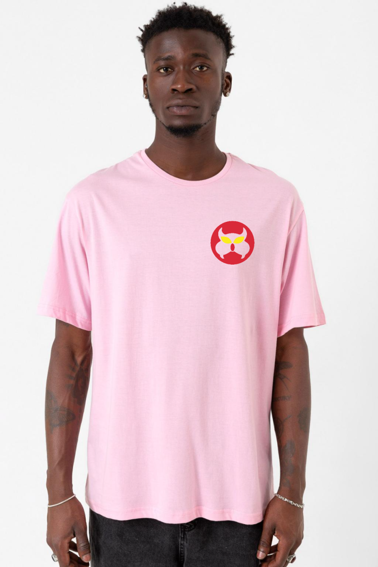 Inspector Gadget Mad Pembe Erkek Oversize Tshirt