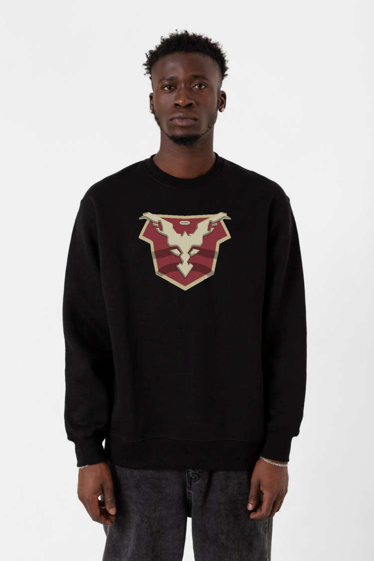 Jupiters Legacy Utopian Chest Siyah Erkek 2ip Sweatshirt