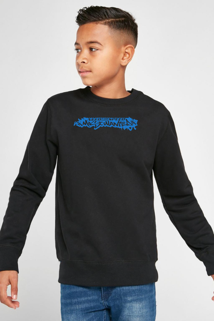 Need For Speed Most Wanted Siyah Çocuk 2ip Sweatshirt