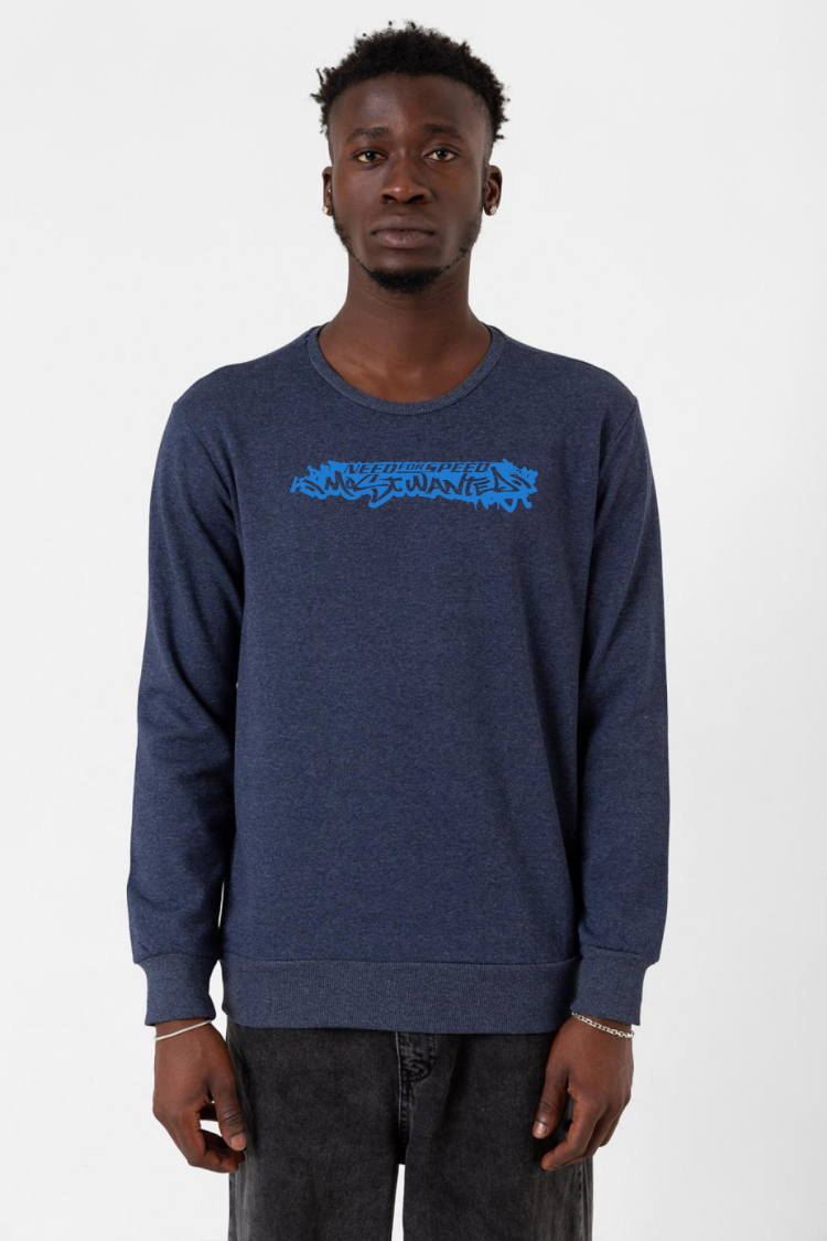 Need For Speed Most Wanted indigo Erkek 2ip Sweatshirt