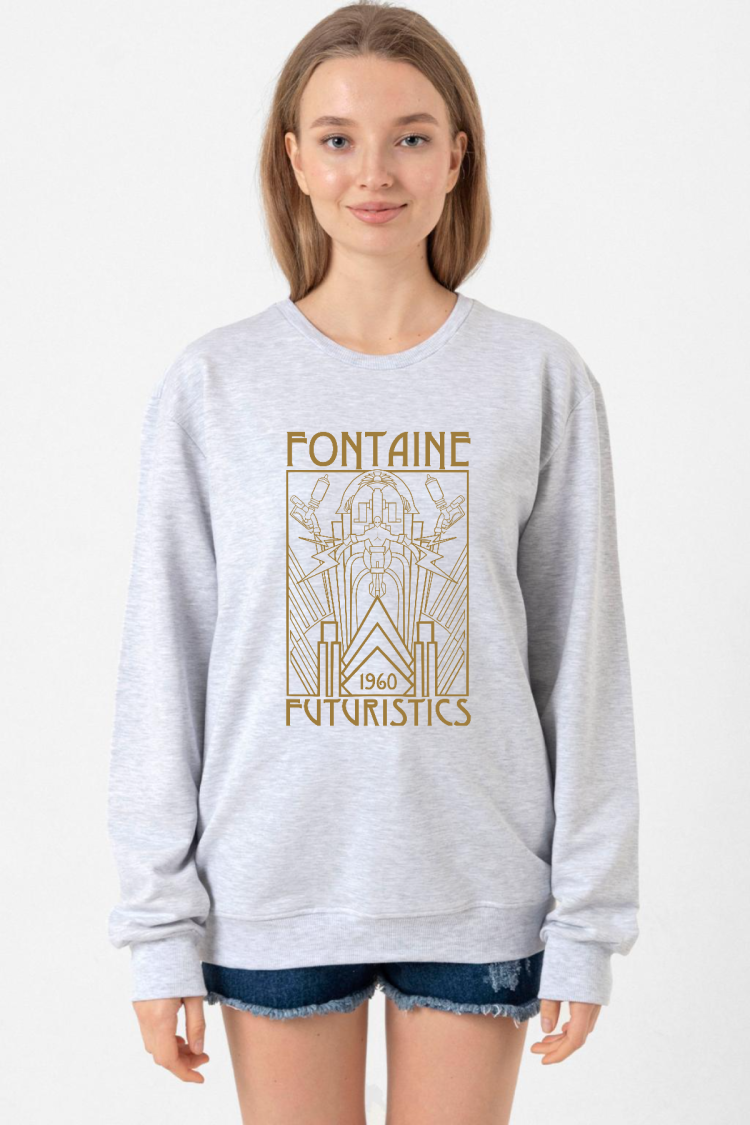 Bioshock Fontaine Futuristics Grimelanj Kadın 2ip Sweatshirt