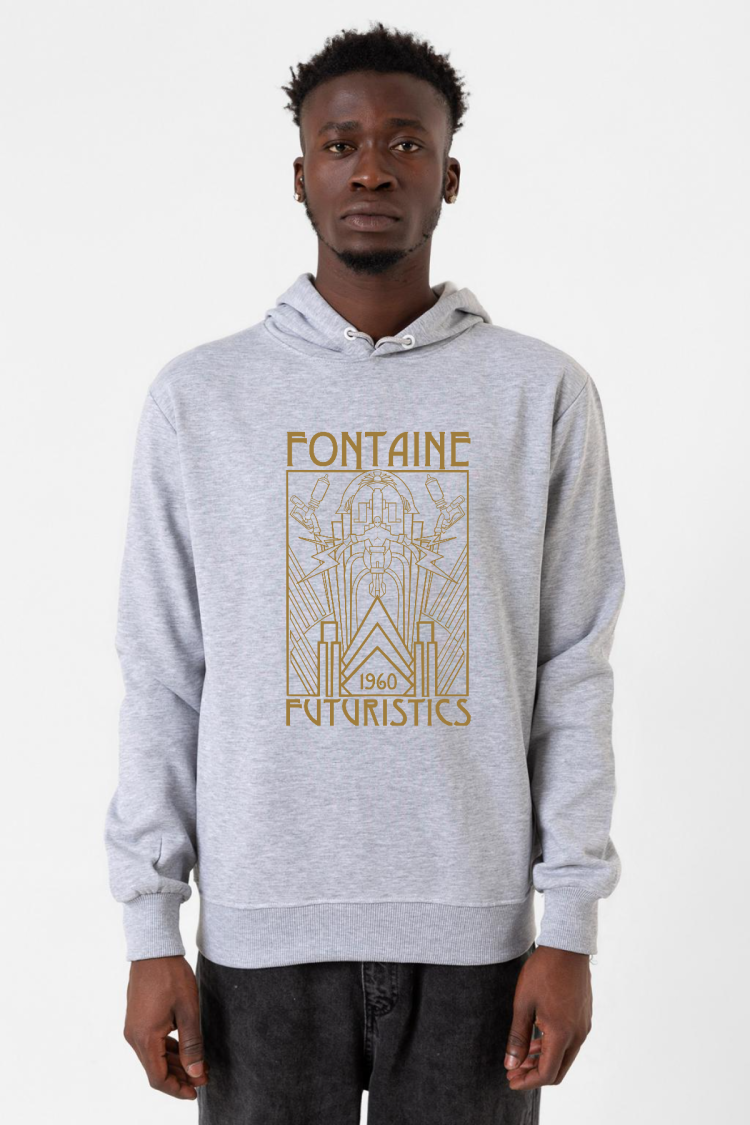 Bioshock Fontaine Futuristics Grimelanj Erkek Kapşonlu 3ip Sweatshirt