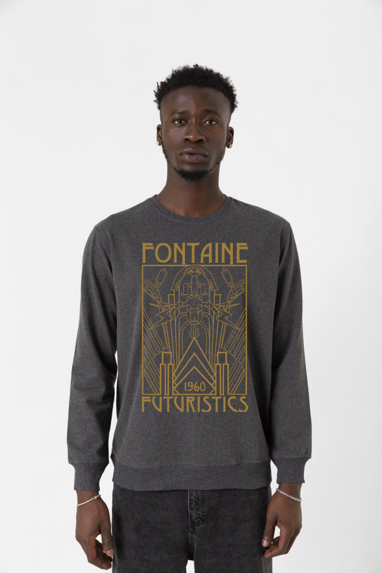 Bioshock Fontaine Futuristics Füme Erkek 2ip Sweatshirt