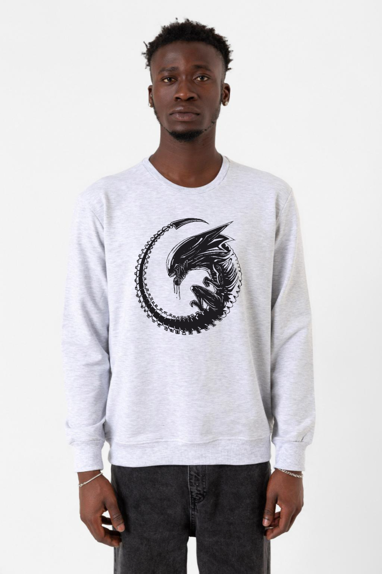 Allien Xenomorph Karmelanj Erkek 2ip Sweatshirt