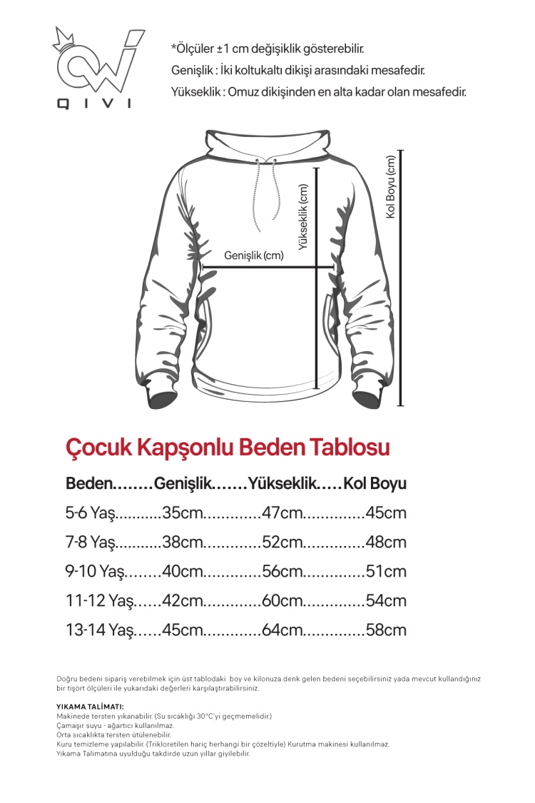 Romania Fingerprint Beyaz Çocuk 3ip Kapşonlu  Sweatshirt