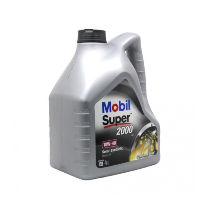 Mobil Süper 2000 X1 10W-40 4lt Benzin ve Dizel Motor Yağı 