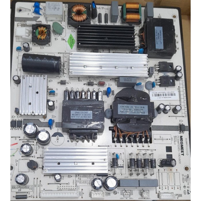 MP5565-190V600 , REV:1.0 , SUNNY , CX550DLEDM , SN055JDU851-2H , AX55CRE88 , Power Board , Besleme Kartı , PSU