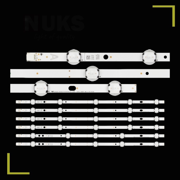 ES-254, VESTEL, SVV490A59B_5LED, VESTEL 490DRT VNB, SVV490A32A-5LED, JL.D49051330-078, VES490UNDS-2D-N13, VES490UNDL-2D-N11, Led Bar