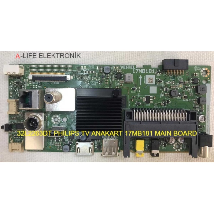 32L2263DT TOSHIBA TV ANAKART 17MB181 MAIN BOARD