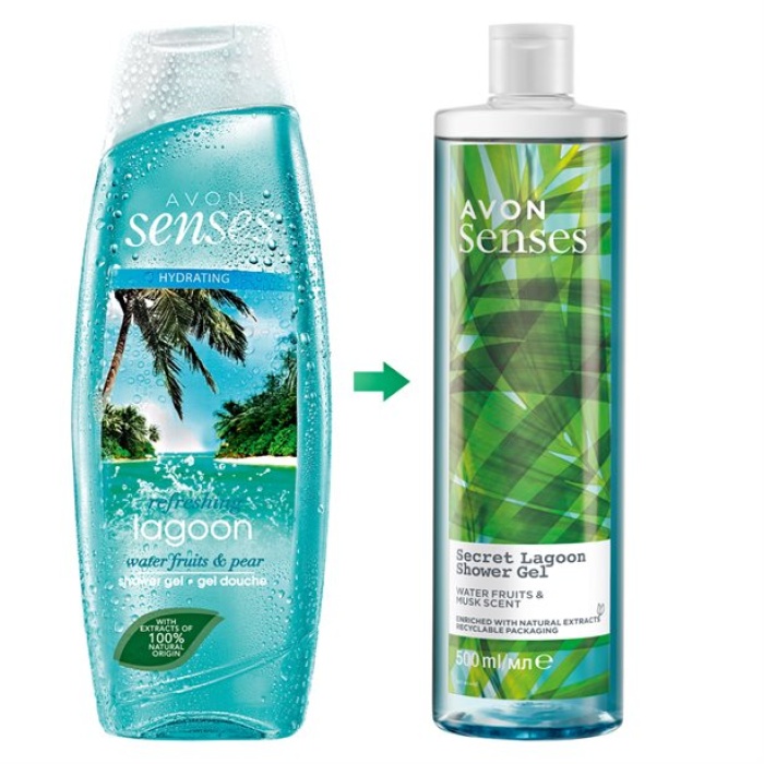 Senses Secret Lagoon Duş Jeli 500ml