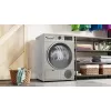 Bosch Serie 4 Isı Pompalı Kurutma Makinesi 9 kg Gümüş