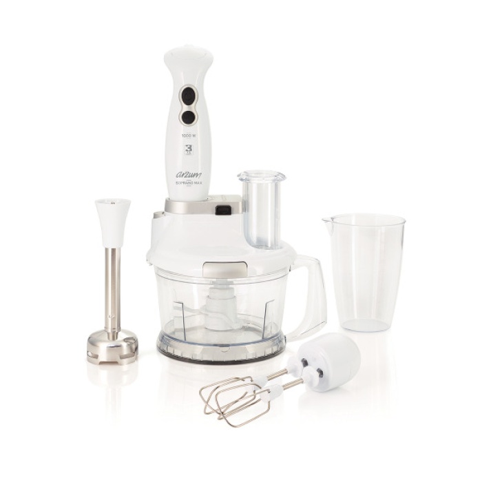 ARZUM AR1004 Soprano Max Multi Blender Seti - Beyaz